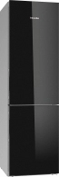 Холодильник с нижней морозильной камерой Miele KFN29683 D Obsidian black, 343 л, 201 см, A++