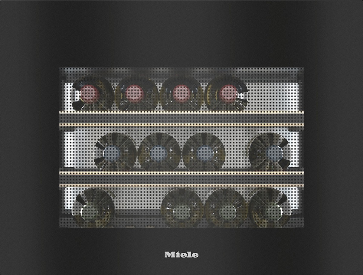 Винный холодильник Miele KWT7112iGOBSW / 18 бутылок / 45.5 см / A++ / Черный photo 1