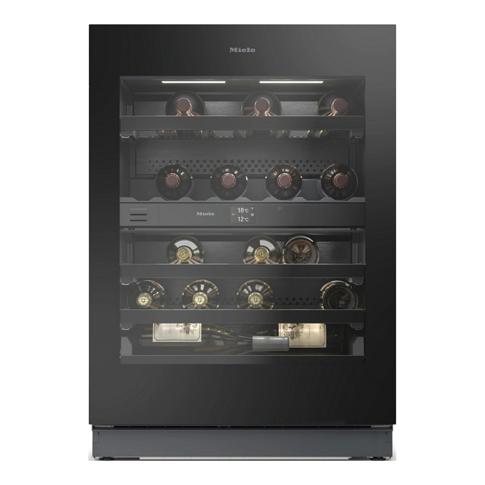 Винный холодильник Miele KWTUS 7196E Obsidian black / 38 бутылок / 81.9 см / E / Черный photo 1