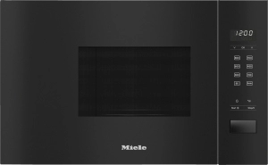 Cuptor cu microunde incorporabil Miele M2230SC OBSW, 17 l, 1300 W, Negru