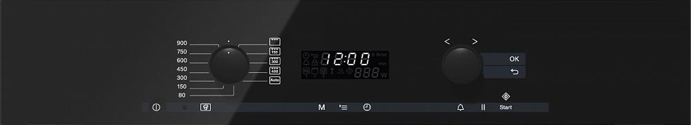 Cuptor cu microunde Miele M6262TC OBSW 900 W / 46 l / Negru photo 5