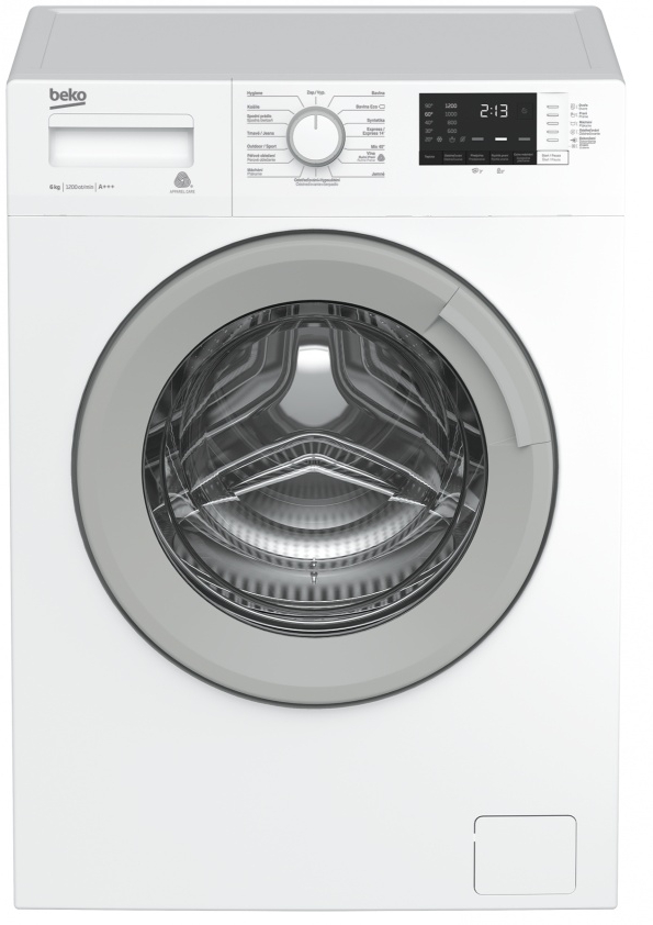 Masina de spalat Beko WRE6612BSW 6 kg / 1200 rot/min / A+++ / Alb photo 1