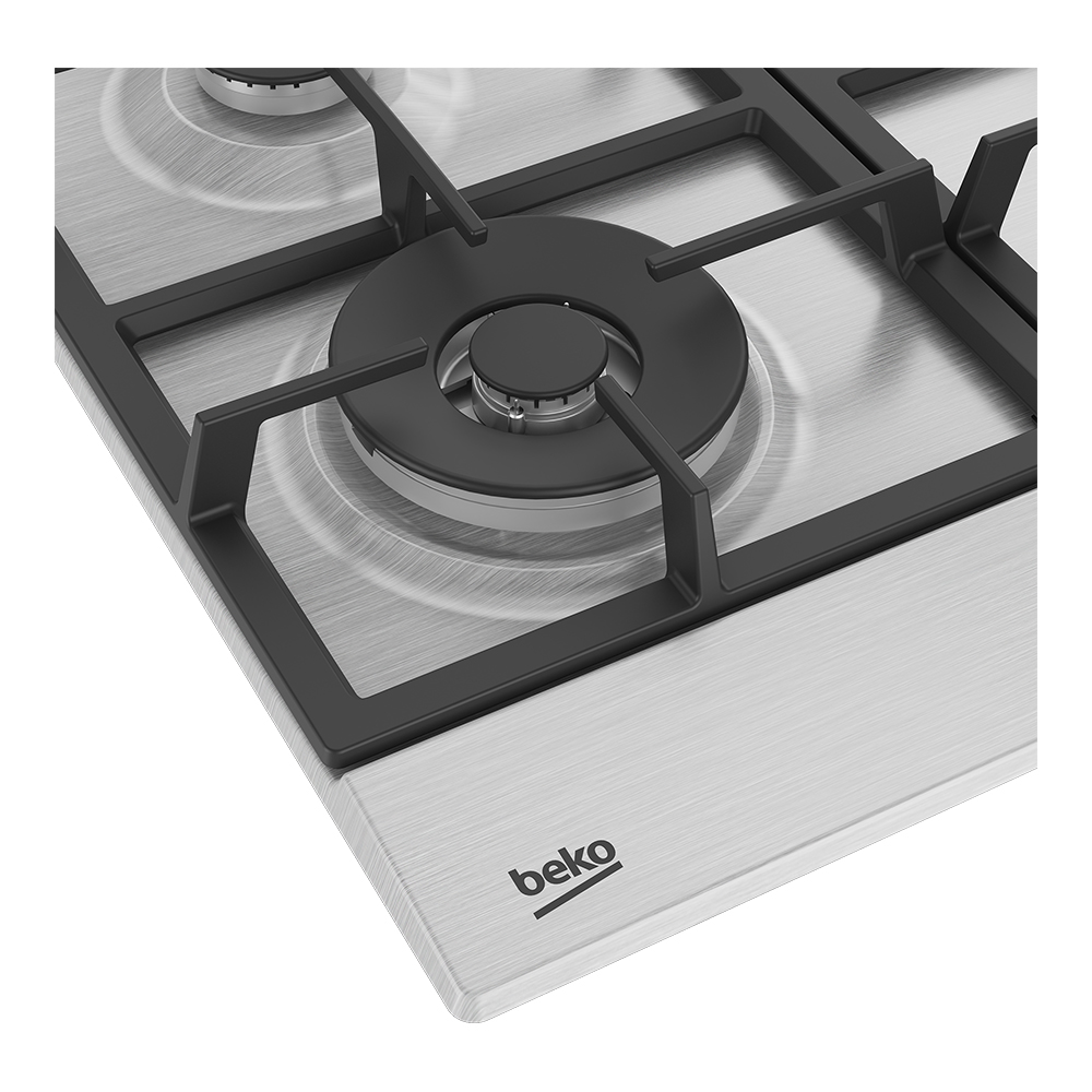 Plita cu gaz incorporabila Beko HIAW64325SX photo 3