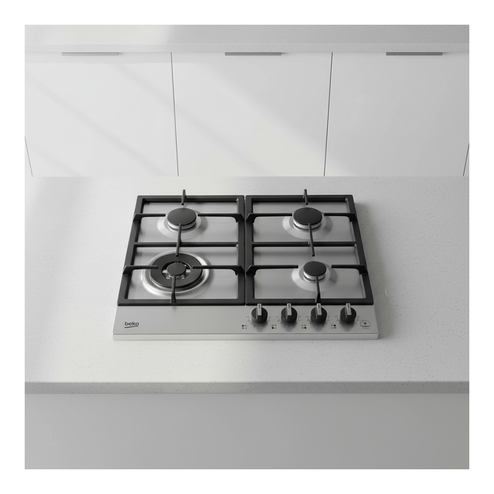Plita cu gaz incorporabila Beko HIAW64325SX photo 7