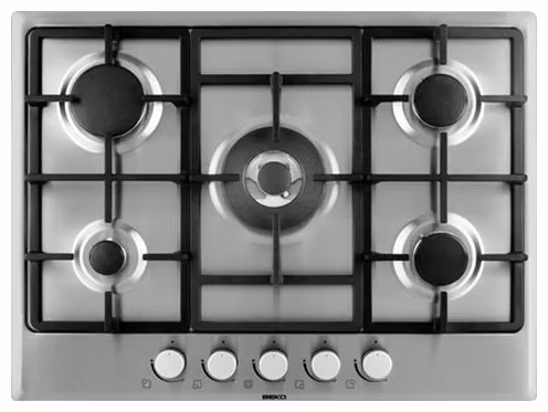 Встраиваемая  газовая панель Beko HIMW75225SX 