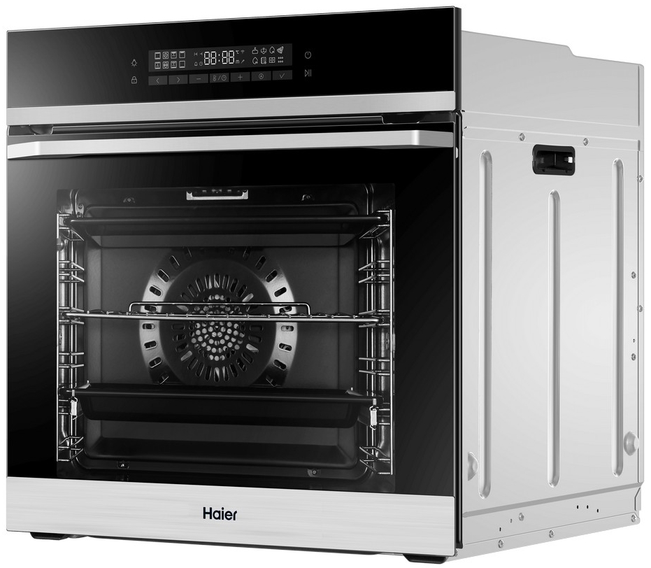 Cuptor electric incorporabil Haier HOQP16AN5SX / 72 l. / A++ / Negru photo 2