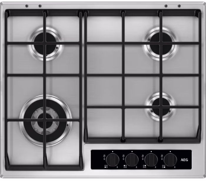 Встраиваемая  газовая панель AEG HG565455SY 
