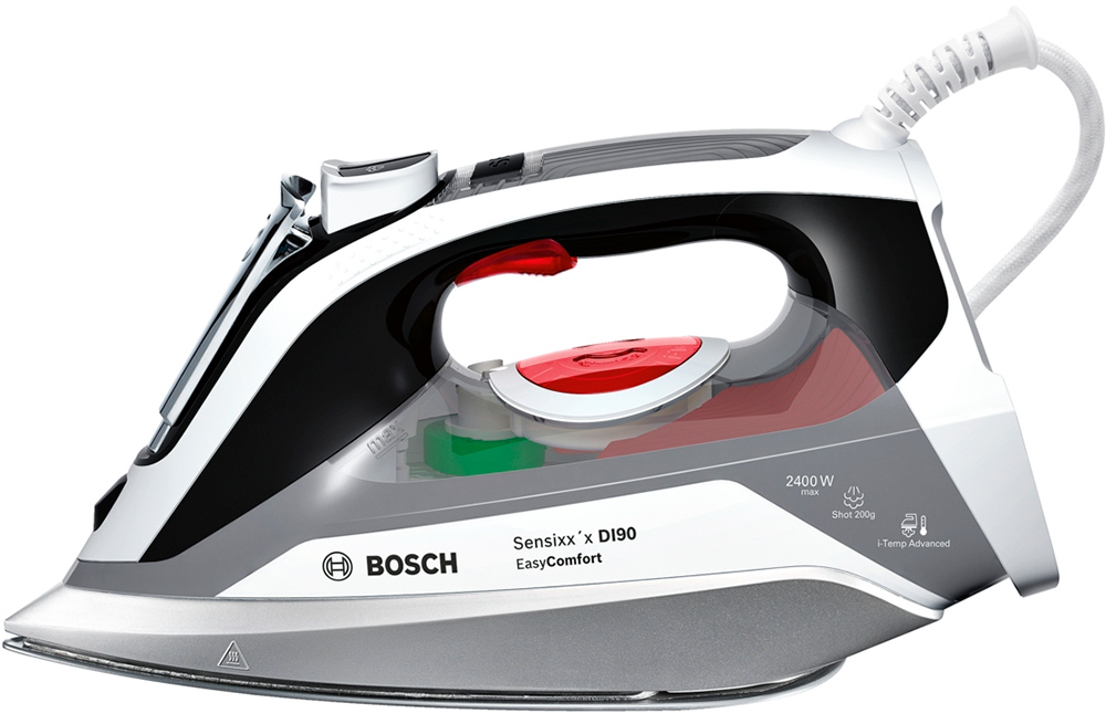 Fier de calcat Bosch TDI90EASY, 2400W, Ceramica photo 2