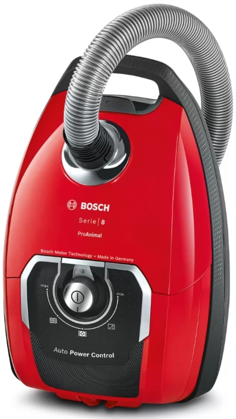 Пылесос с мешком Bosch BGB8PET1 / 650Вт / Red photo 1