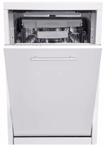 Посудомоечная машина встраиваемая Heinner HDW-BI4583TA, 8программы, 45 см, A++, Белый 