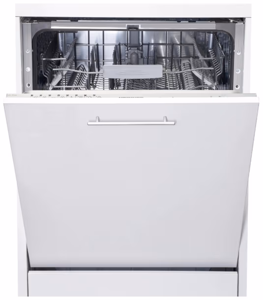 Посудомоечная машина встраиваемая Heinner HDW-BI6082TA, 8программы, 55 см, A++, Белый 