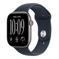 Смарт часы Apple Watch Series 12 GPS 46mm Space Grey Aluminium Case with Navy Blue Sport Band - M/L thumbnav 1