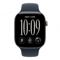 Смарт часы Apple Watch Series 12 GPS 46mm Space Grey Aluminium Case with Navy Blue Sport Band - M/L thumbnav 2