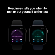Смарт часы Apple Watch Series 12 GPS 46mm Space Grey Aluminium Case with Navy Blue Sport Band - M/L thumbnav 4