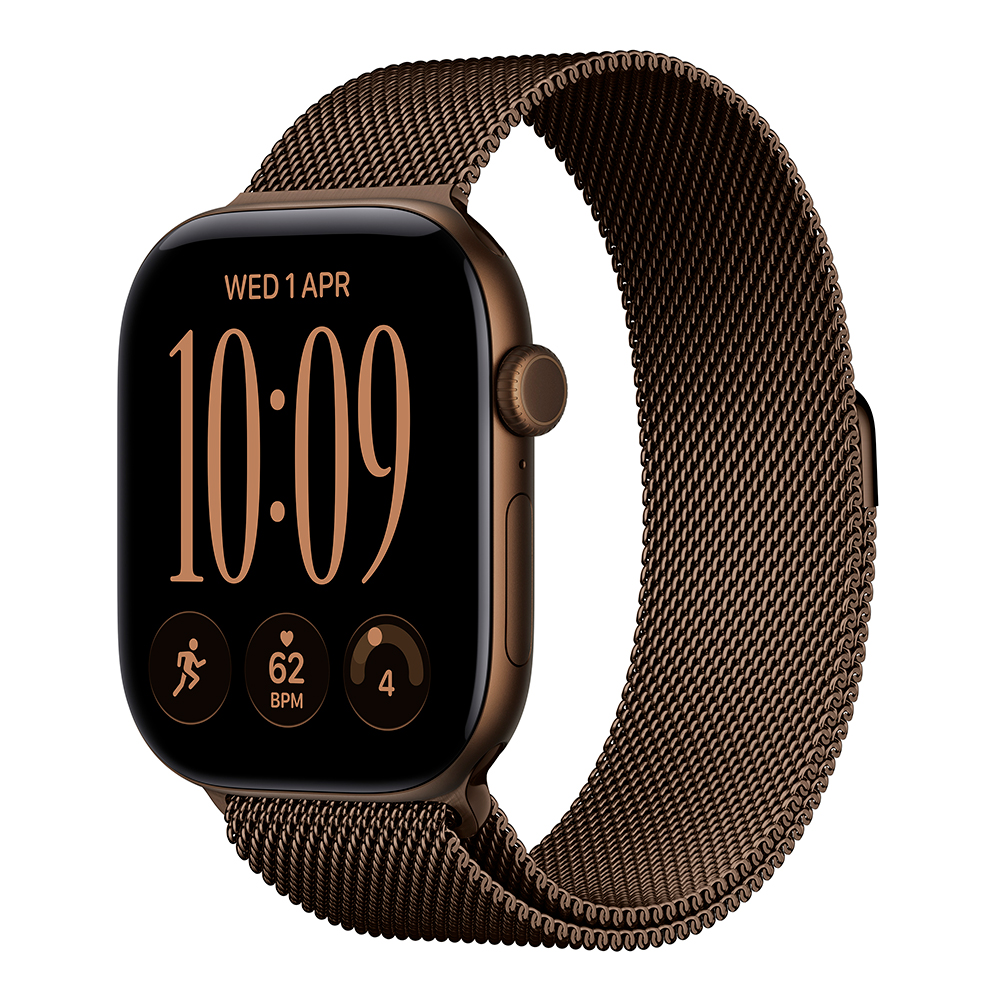 Смарт часы Apple Watch Series 12 GPS 42mm Dark Bronze Aluminium Case with Dark Bronze Milanese Loop photo 1 Смарт часы Apple Watch Series 12 GPS 42mm Dark Bronze Aluminium Case with Dark Bronze Milanese Loop photo 1