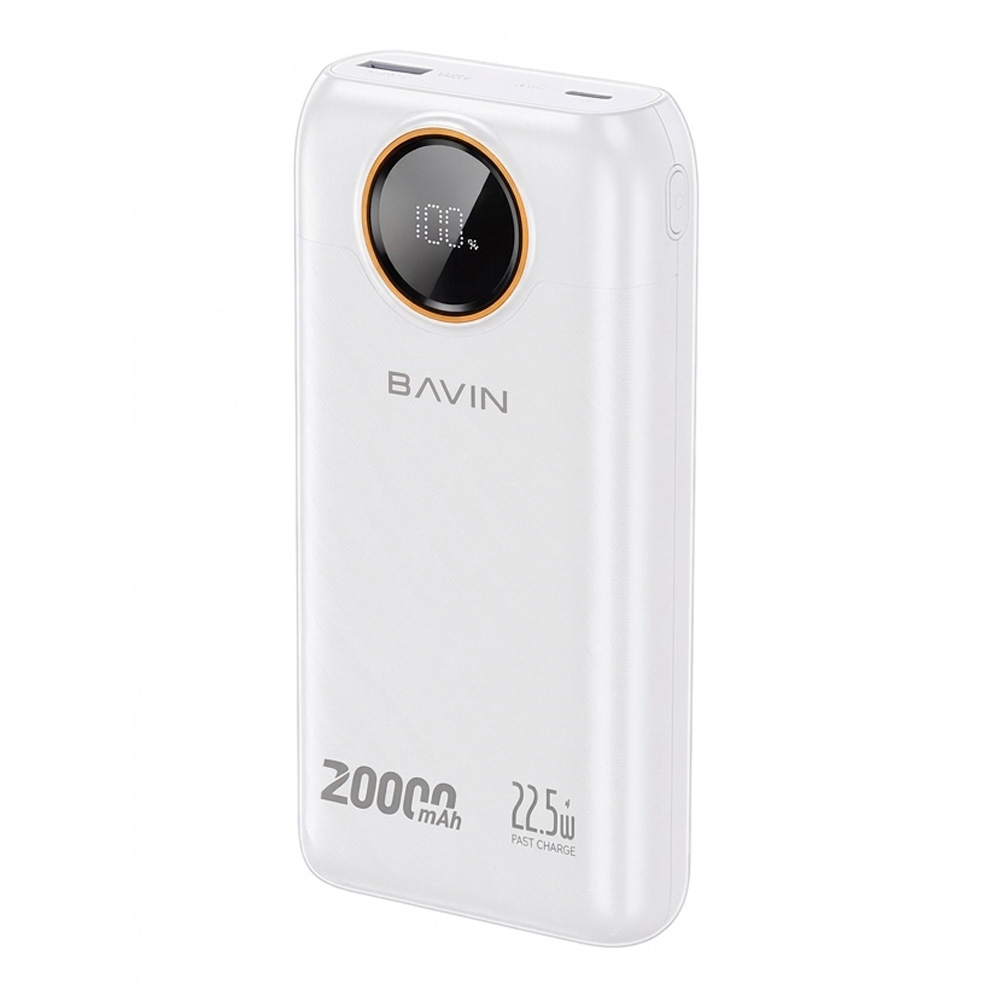 Внешний аккумулятор Bavin 20000DisplayWhite photo 1