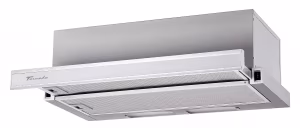 Вытяжка телескопическая Tornado 700/60 GIX WHITE