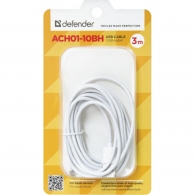 Кабель USB-A - Lightning Defender ACH01-10BH 3м white thumbnav 1