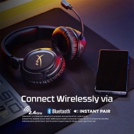 Casti HyperX Cloud Flight 2 Wireless White, B5VC5AA thumbnav 12