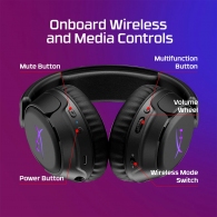 Casti HyperX Cloud Flight 2 Wireless White, B5VC5AA thumbnav 16