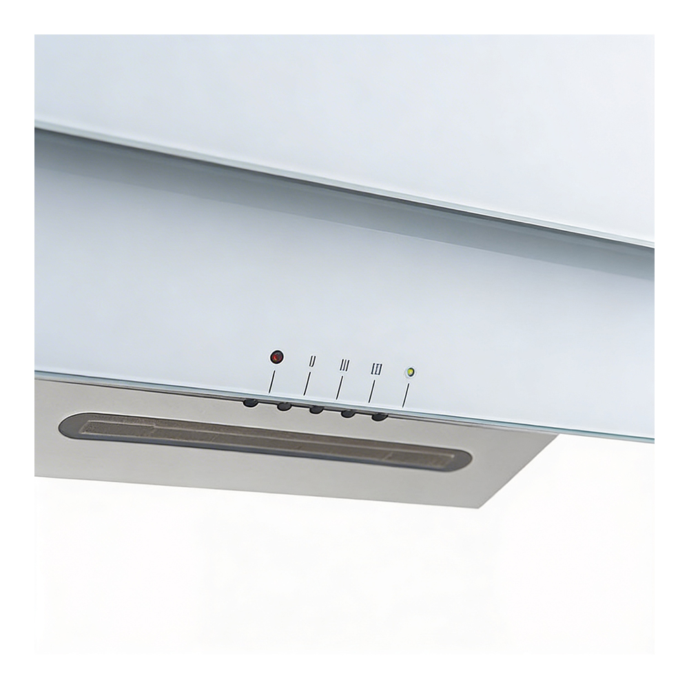 Вытяжка Eurolux F1760WHITE / Наклонная / До 18 кв.м / Белый photo 3