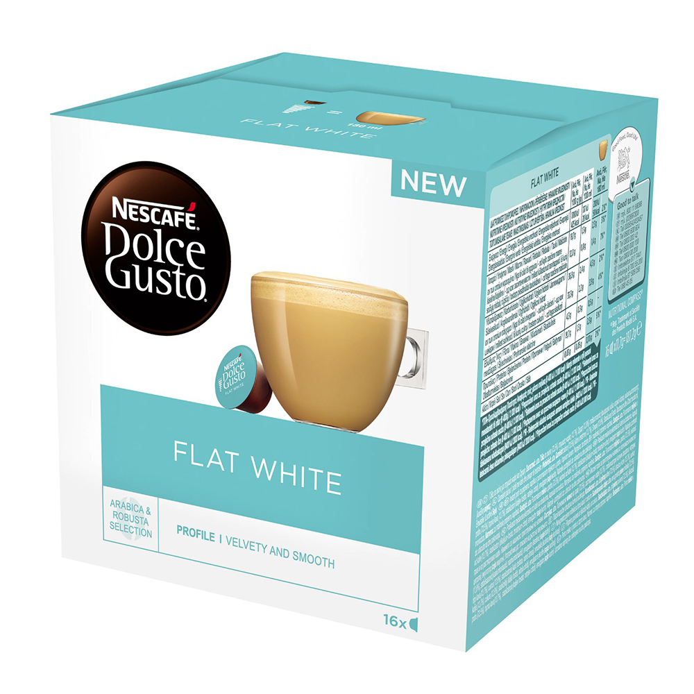 Cafea Capsule Nescafe FLATWHITE 190gr photo 3