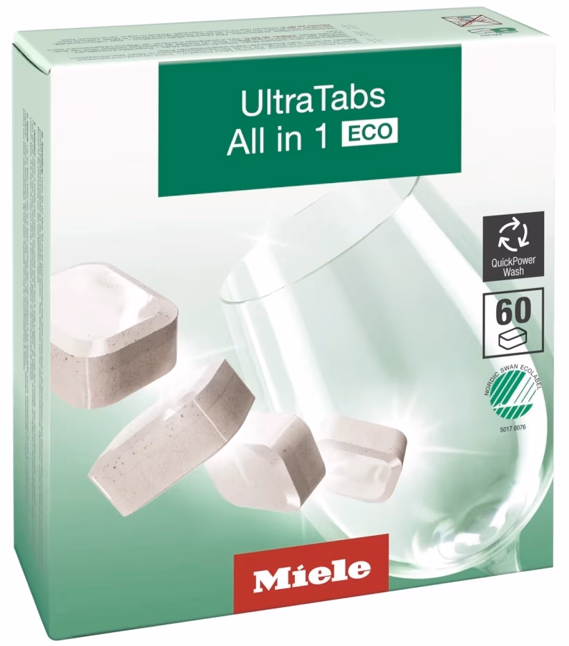 Tablete p/u MSV Miele UltraTabs All in 1 ECO, 60 buc., GS CL 0601 T E, 11884150 
