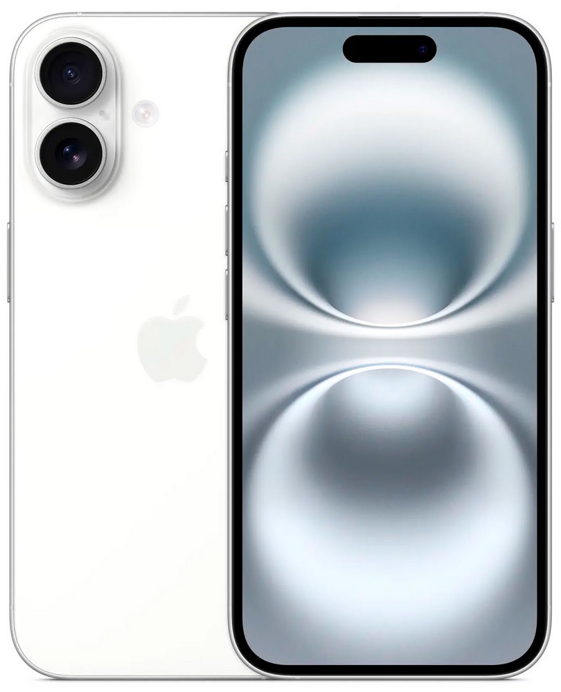 Смартфон Apple iPhone 16 / 6.1'' / 8 ГБ / 512 ГБ / White photo 1