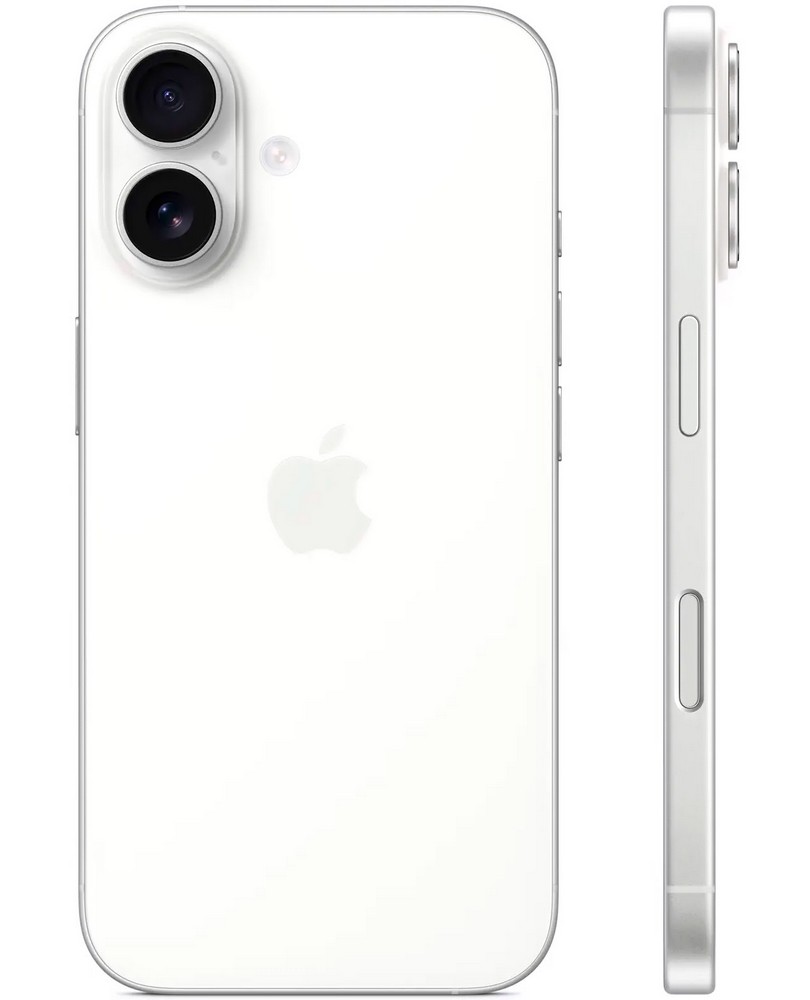 Смартфон Apple iPhone 16 / 6.1'' / 8 ГБ / 512 ГБ / White photo 3