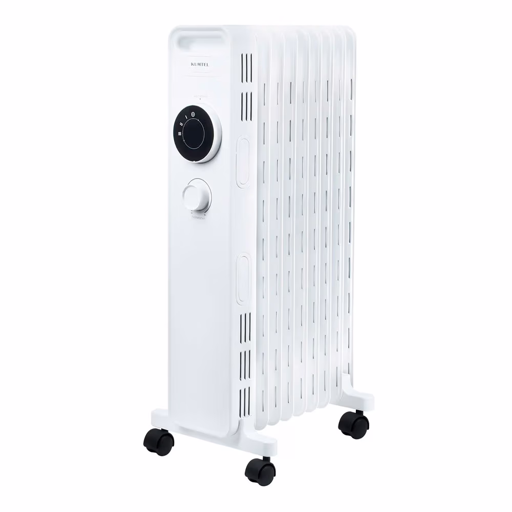 Radiator cu ulei Kumtel KUM1225SWhite