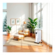 Radiator cu ulei Kumtel KUM1225SWhite thumbnav 7