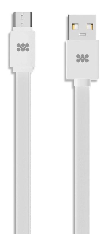 Кабель USB-A - Micro USB Promate LinkMate-U2F 1.2 /1.2м /Белый photo 1
