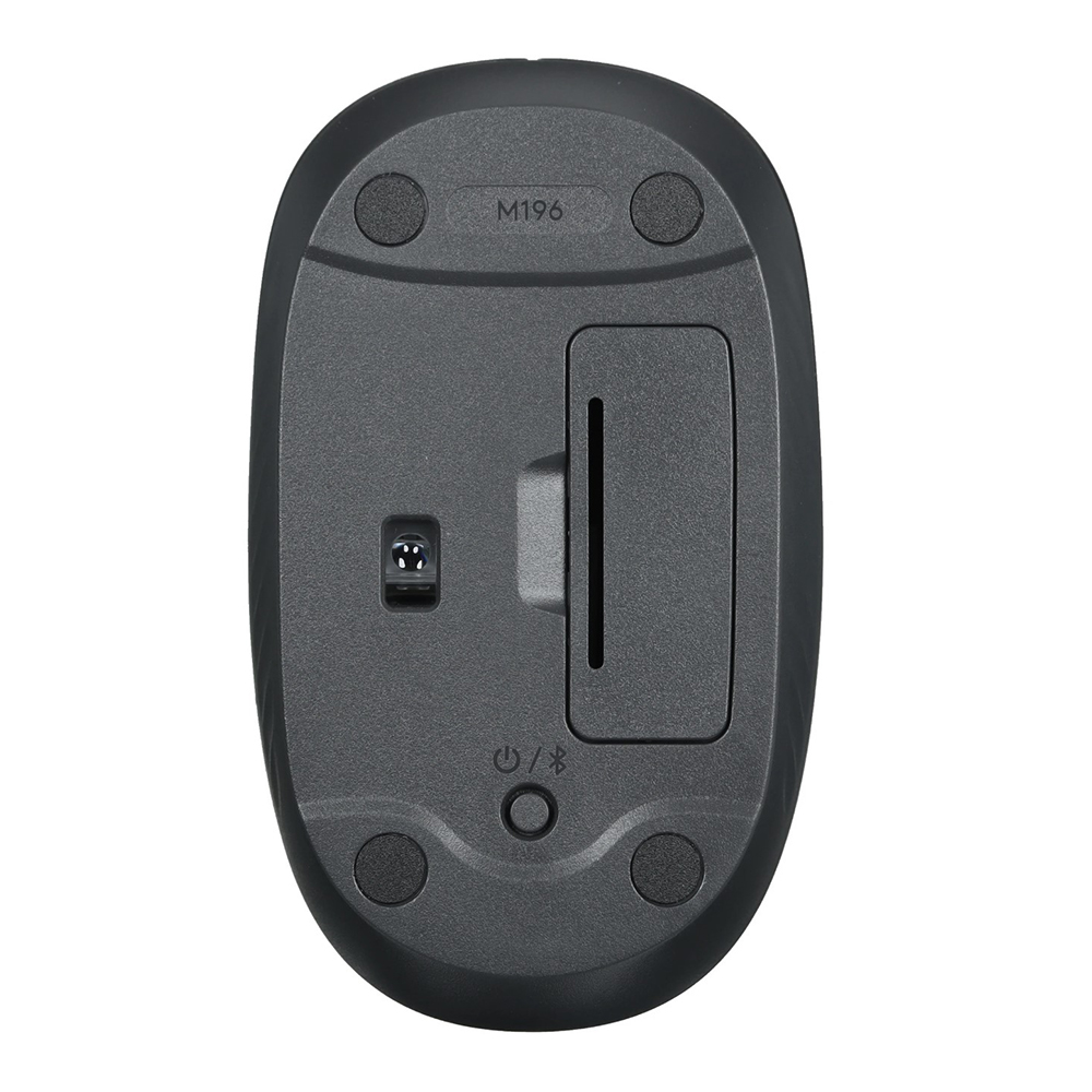 Беспроводная мышь Logitech M 196 Wireless Graphite (910-007459) Серый / Оптическая / Серый photo 2