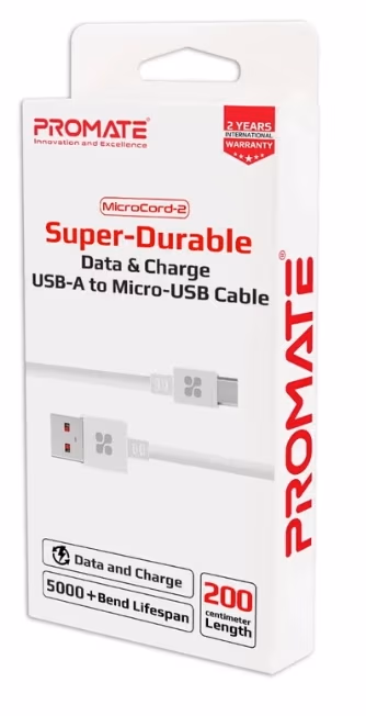 Кабель USB-A - Micro USB Promate MicroCord-2