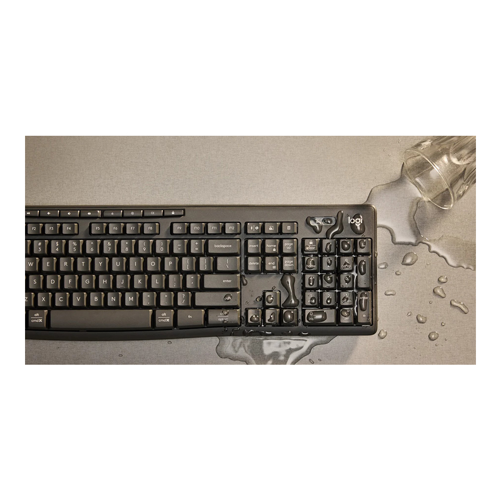 Клавиатура + мышь беспроводная Logitech MK 370 Graphite (920-011887) / Мембранная photo 6