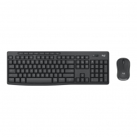 Клавиатура + мышь беспроводная Logitech MK 370 Graphite (920-011887) thumbnav 1