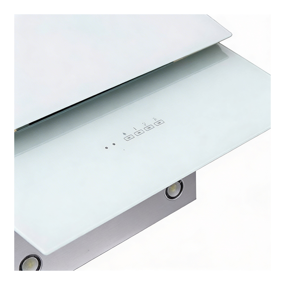 Вытяжка Eurolux MOD3000T60White / Наклонная / До 18 кв.м / Белый photo 2