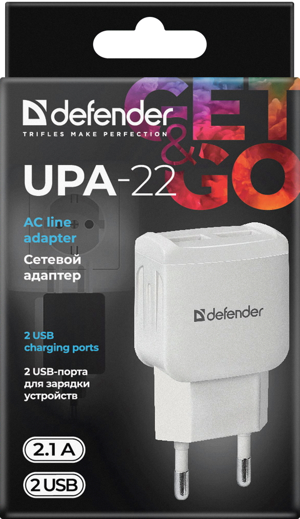 Зарядное устройство для телефона Defender EPA-02 photo 4