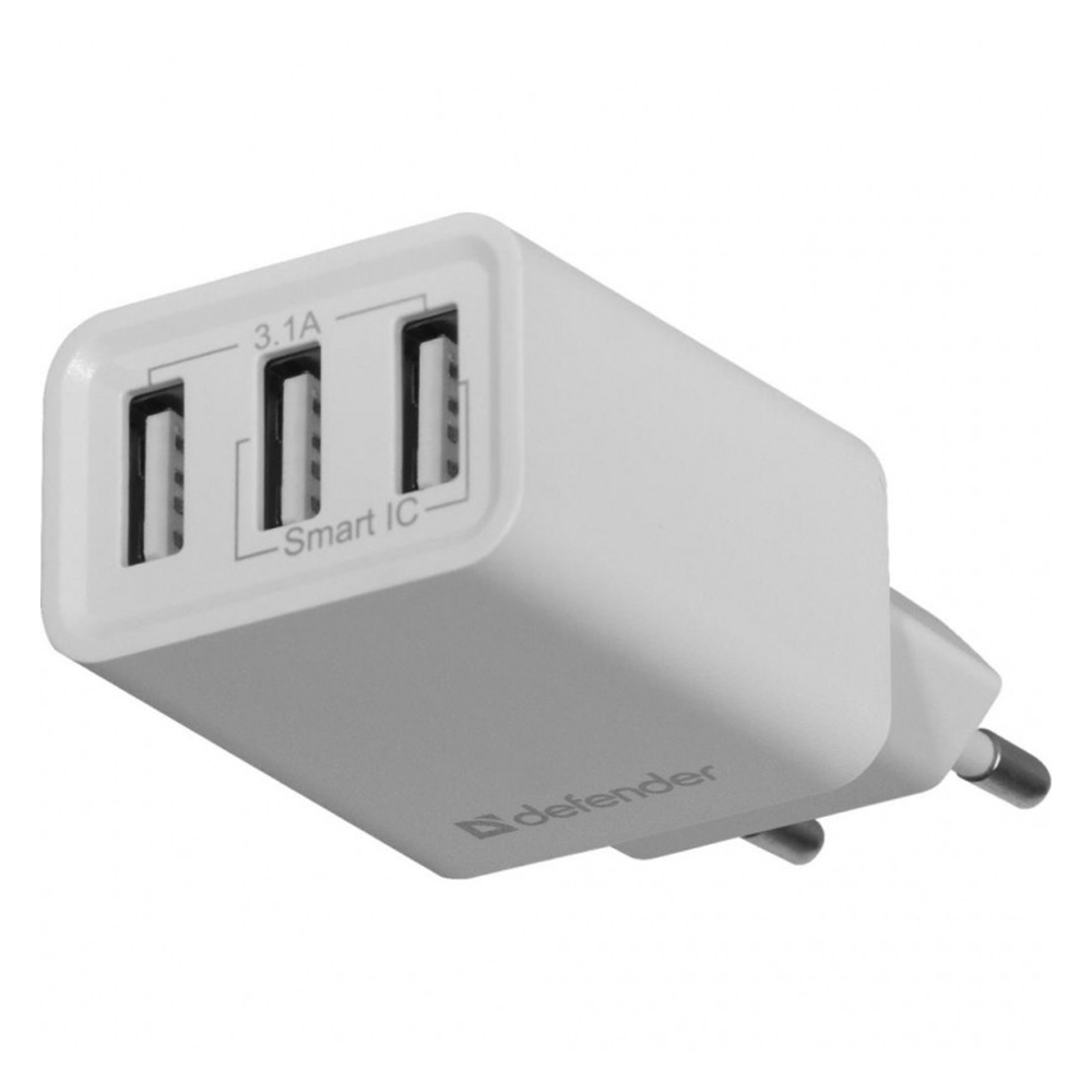 Incarcator pentru telefon mobil Defender UPA-31 white photo 2