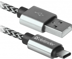 Кабель USB-A - USB Type-C Defender USB09-03T PRO thumbnav 1