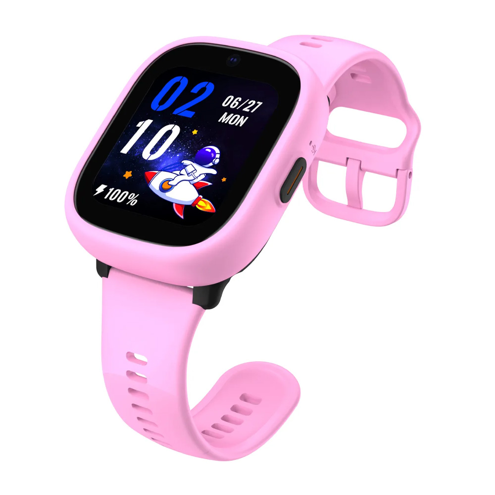 Умные часы для детей Lagenio Smart Watch 4G, K3, With 2 Straps Pink and Purple photo 5
