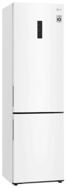 Frigider cu doua usi LG GAB509CQTL / 384 l / 203 cm / A+ / Alb photo 3