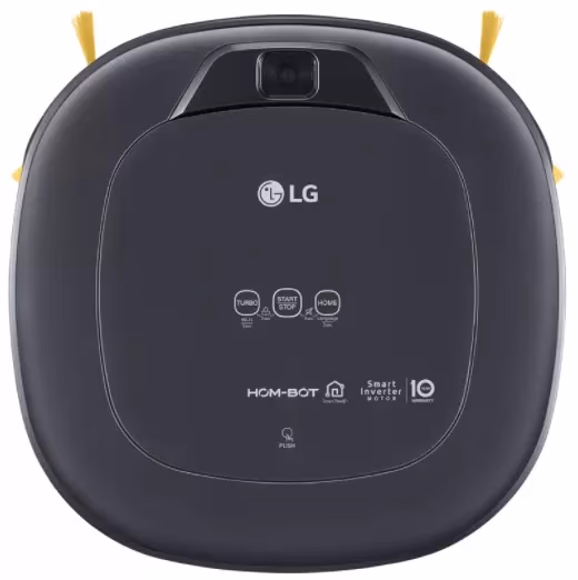 Пылесос-робот LG VR6690LVTM, 23 Вт, 69 дБ, Черный 