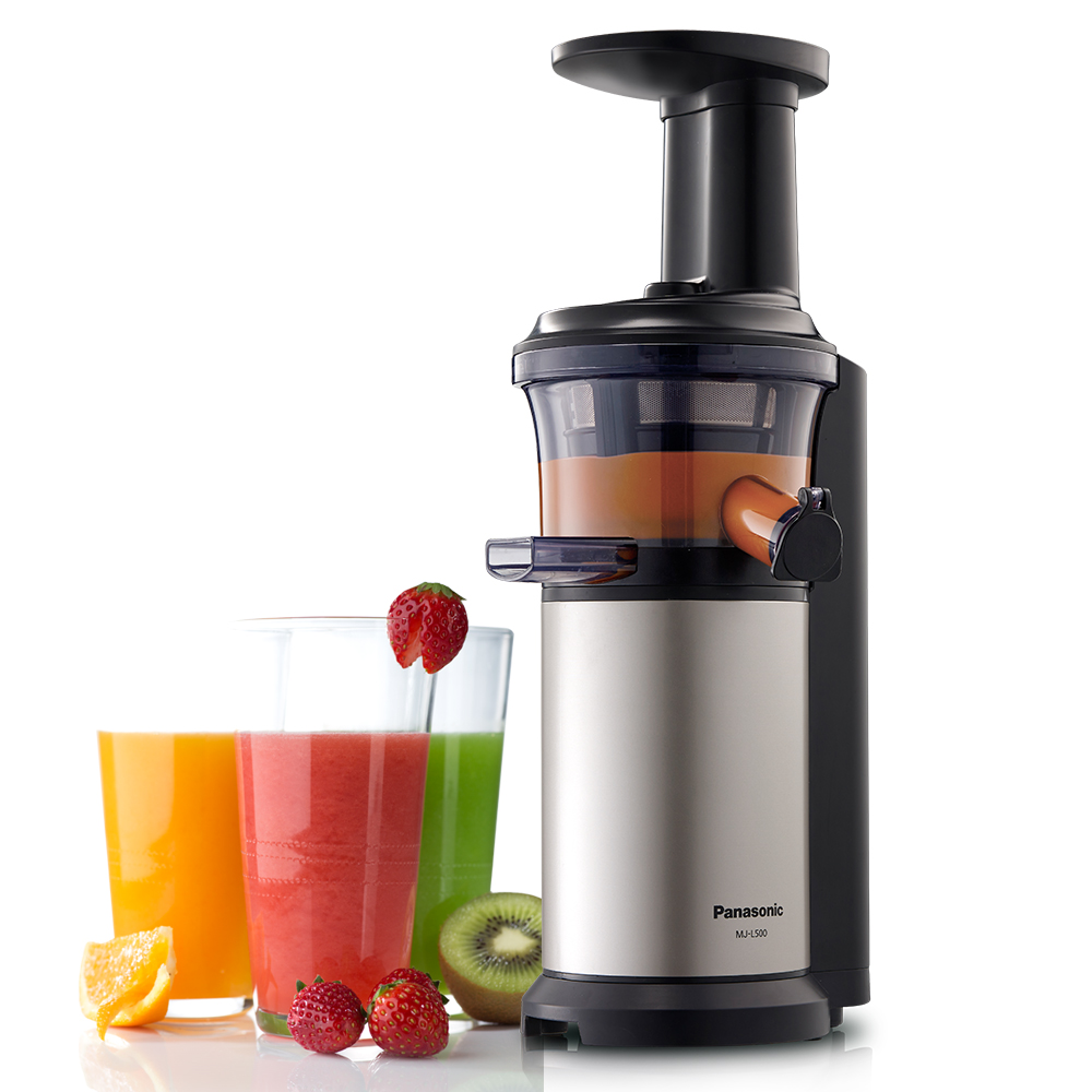 Соковыжималка шнековая Panasonic MJL500NTQ, 0.4 л, 150 Вт, 1 скоростей, Серебристый photo 1 Соковыжималка шнековая Panasonic MJL500NTQ, 0.4 л, 150 Вт, 1 скоростей, Серебристый photo 1