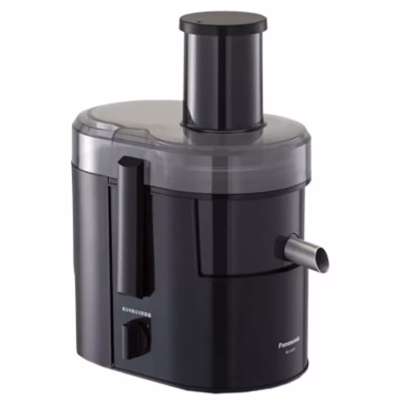 Соковыжималка центробежная Panasonic MJ-SJ01KTQ, 1.5 л, 800 Вт, 1 скоростей, Черный 