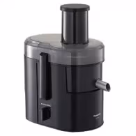 Storcator centrifugal Panasonic MJ-SJ01KTQ, 1.5 l, 800 W, 1 trepte viteza, Negru