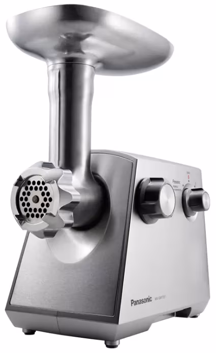 Мясорубка Panasonic MKGM1701STQ, 2.6 кг/мин, 1700 Вт, Нержавеющая сталь