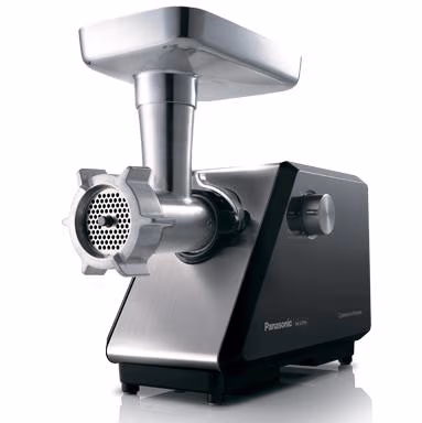 Мясорубка Panasonic MK-ZJ2700KTQ, 2.9 кг/мин, 2700 Вт, Нержавеющая сталь 