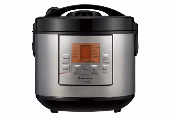 Мультиварка Panasonic SR-TML500, 670 Вт, 18 программ, Серебристый с чёрным