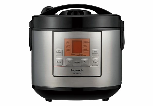 Multifierbator Panasonic SR-TML500, 670 W, 18 programe, Argintiu cu negru